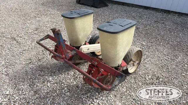 2-row shop-built planter