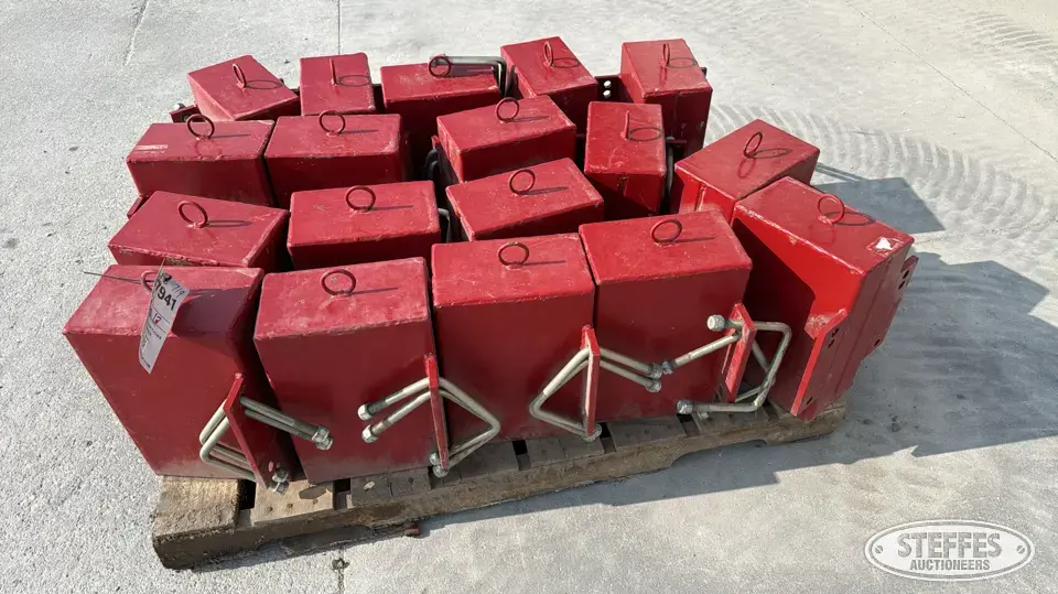 (18) Salford frame weights Ag Equipment Part