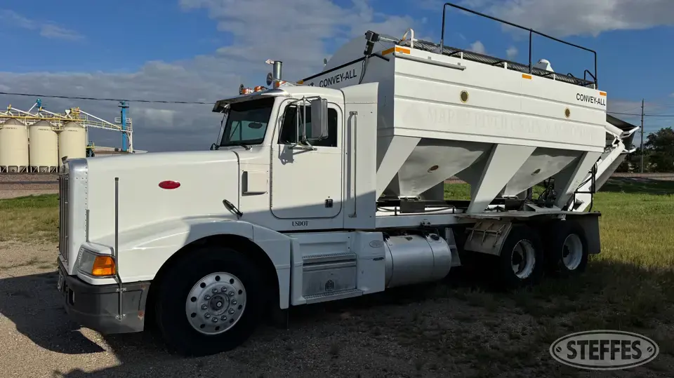 1996 Peterbilt 377 Seed Tender Truck