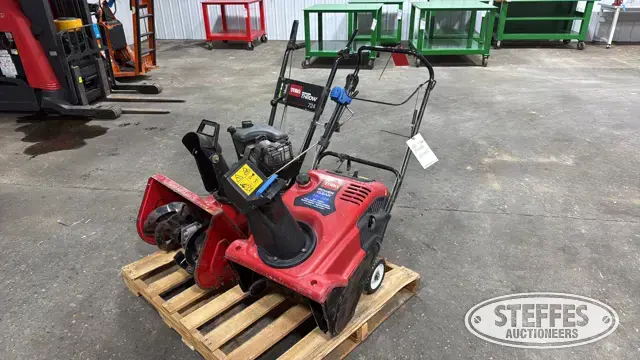 (2) Toro snowblowers