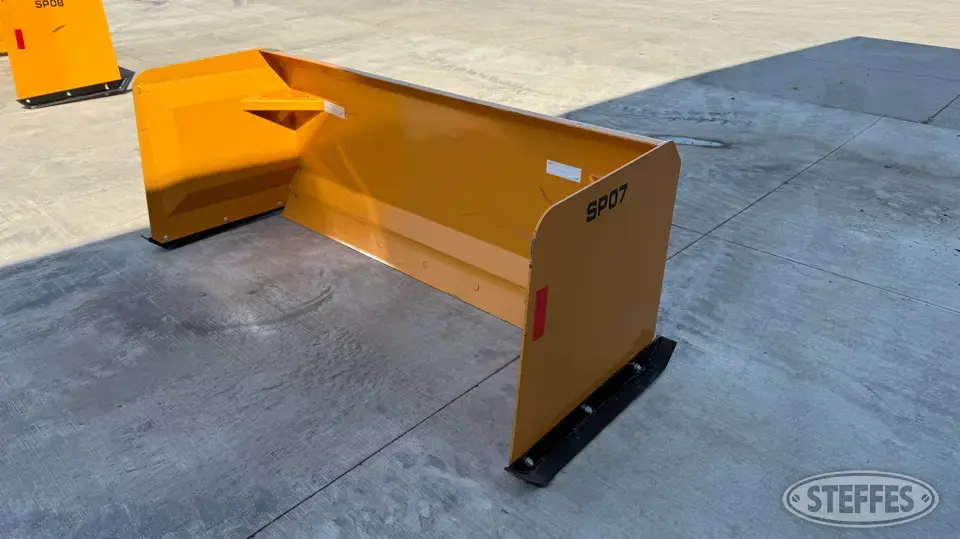 2025 Industrias America SP07 Skid Steer Snow Pushers and Snowblower