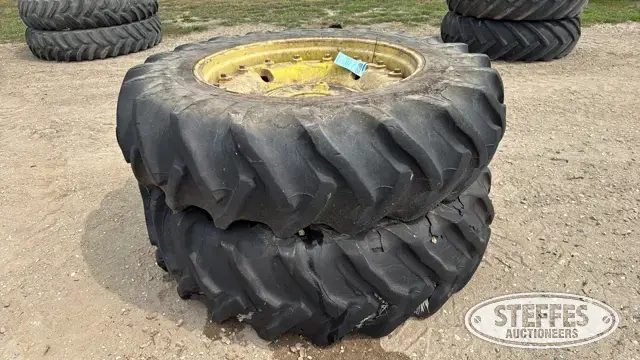 (2) Goodyear 18.4-38 tires