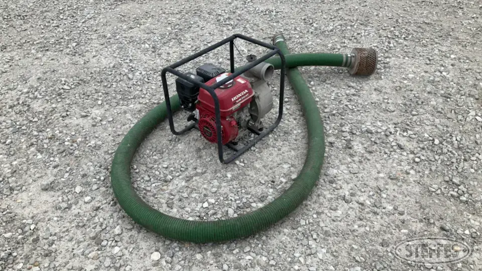 Honda GX160 Trash Pump Farm Support Item