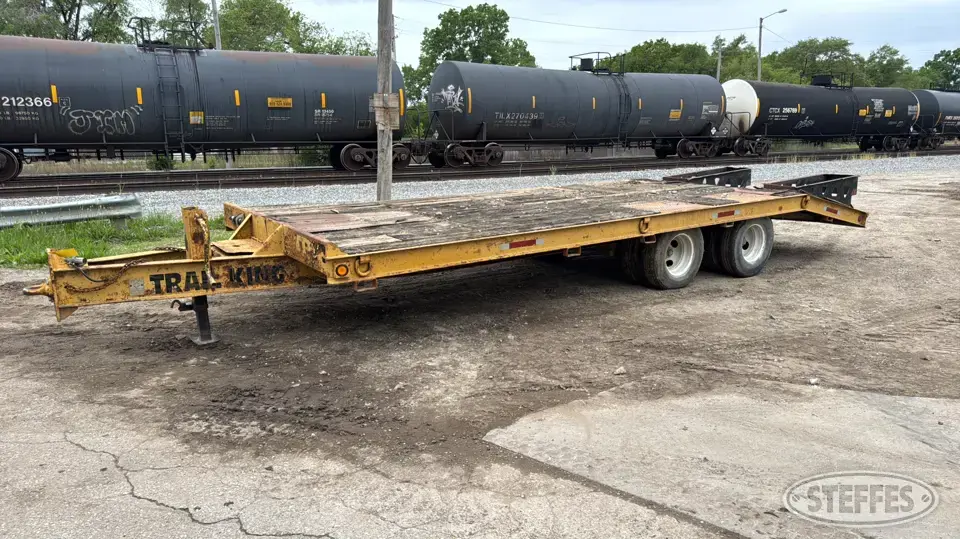 2000 Trail King TP12 Flatbed Trailer