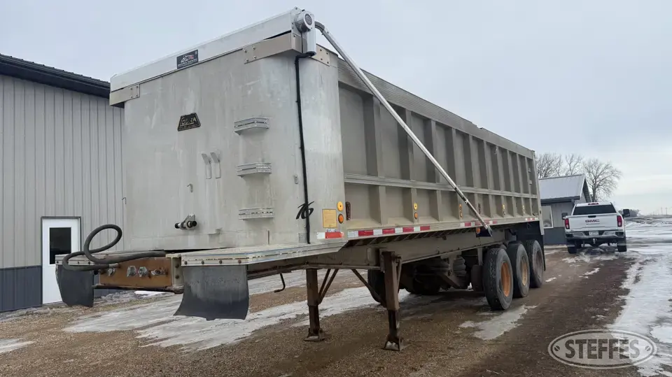 1987 Cobra End Dump Trailer