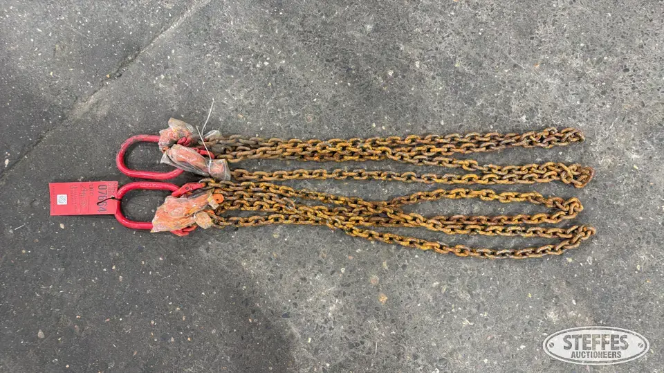 (2) Chain slings Farm Support Item