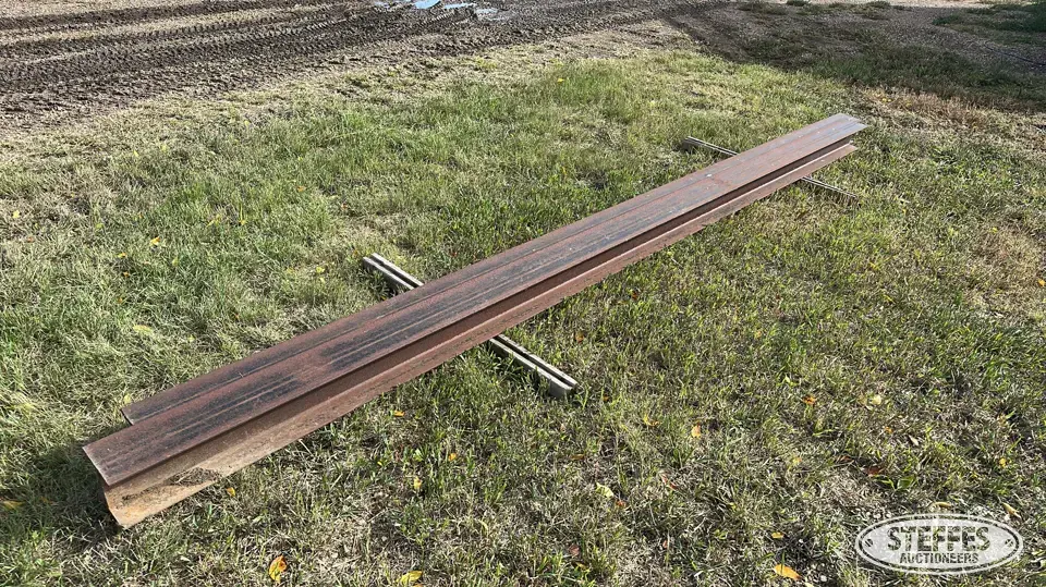 (2) I-beams Construction Support Item