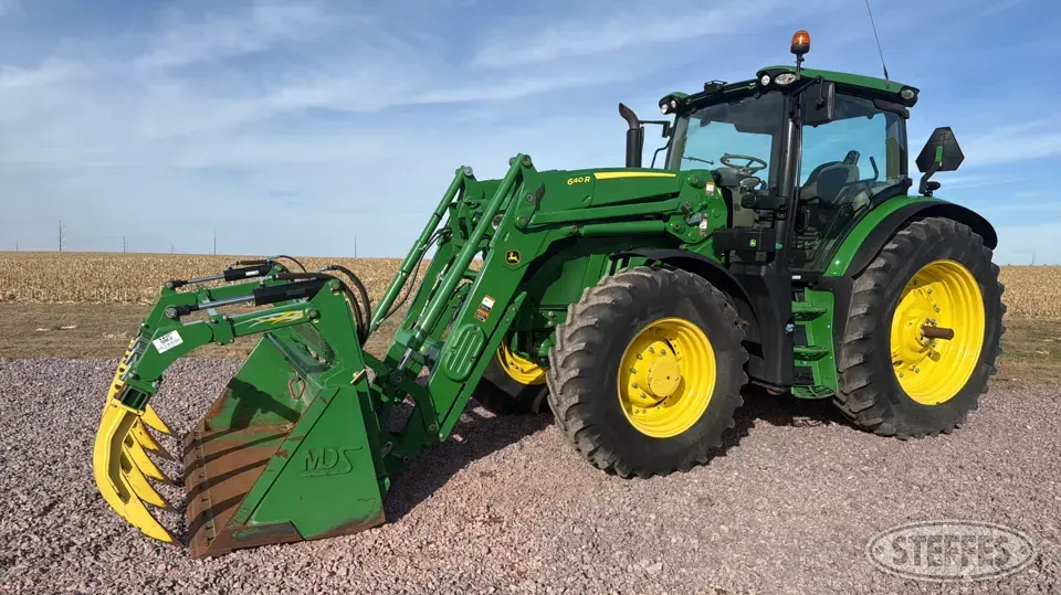 2019 John Deere 6155R MFWD Tractor
