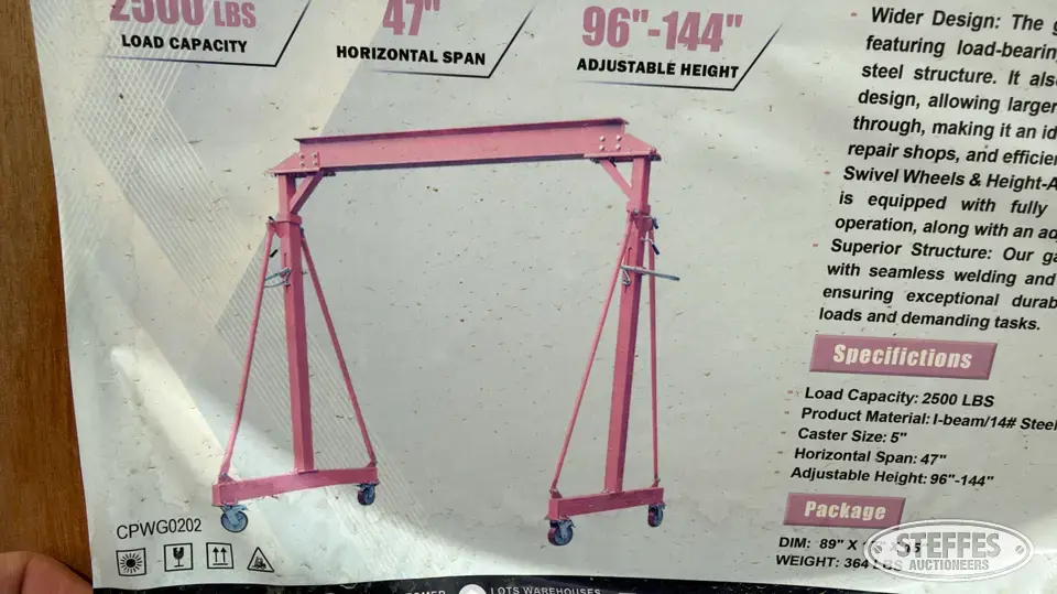 Land Honor LHR-AGC2500 General Tools and Shop Supply