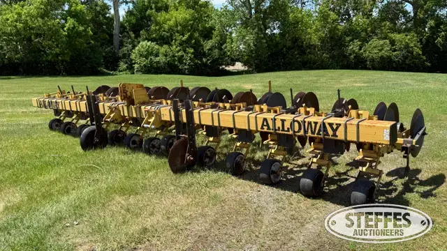 Alloway row crop cultivator