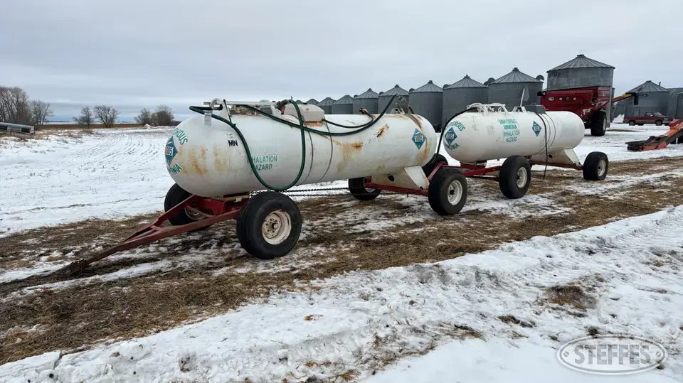 (2) Trinity Industries NH3 Trailers-Tank