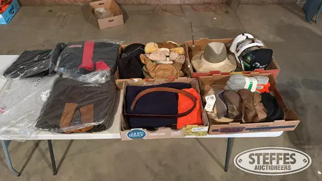 Hats, socks, jackets