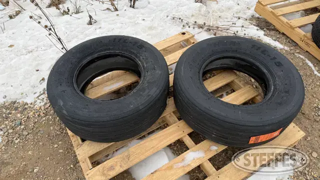 (2) Marcher 11L-15 tires