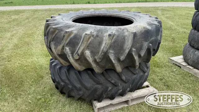 (2) 20.8-38 tires