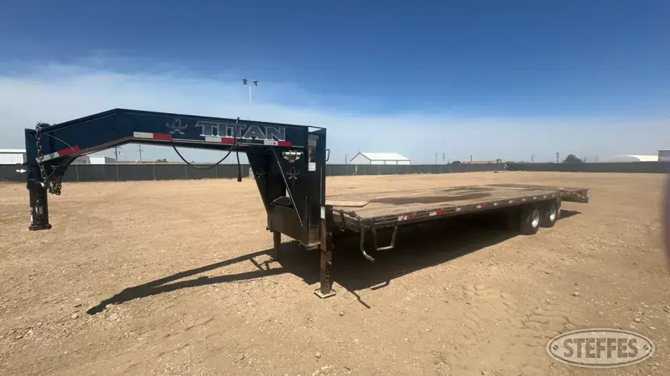 2018 Titan JF8434 Flatbed Trailer