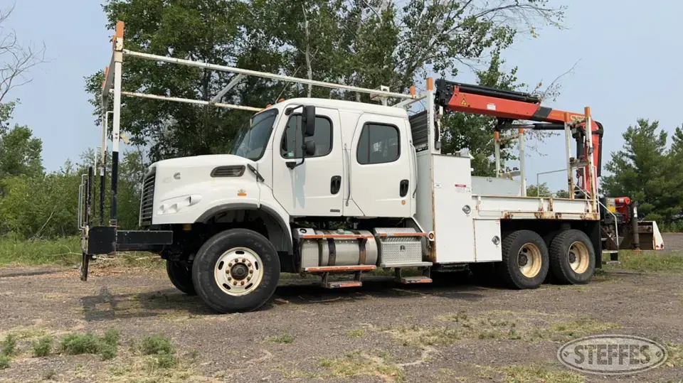 Palfinger PK 14002-EH on 2011 Freightliner M2 Business Class Specialty Truck