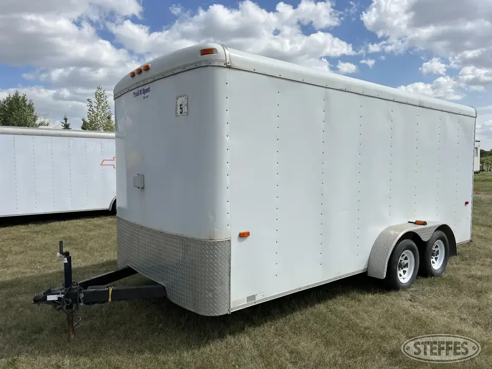 1998 Cargo Mate QF824TA2 Enclosed Cargo Trailer