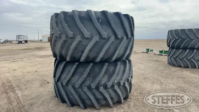 (2) Goodyear LSW 1100/45R46 tires