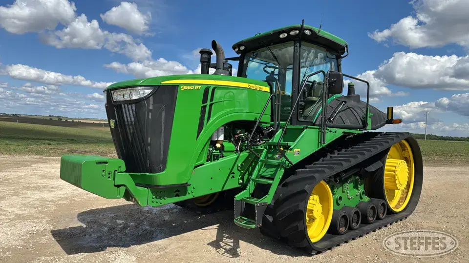 2012 John Deere 9560RT Track Tractor