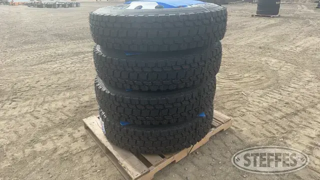 (4) Kapsen HS207 11R24.5 Tires