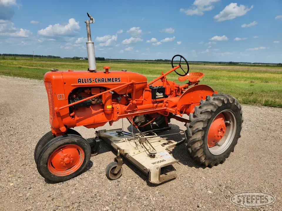 Allis Chalmers C Collectible Show Tractors-Stationary Engine