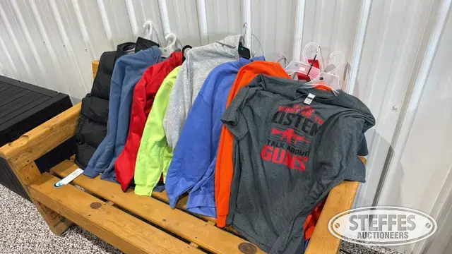 Assorted sweatshirts