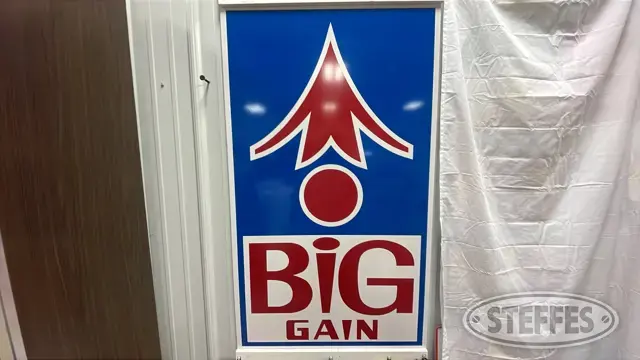 Big Gain sign