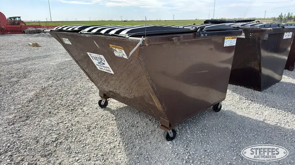 (5) 4 yd. dumpsters General Business Support Item