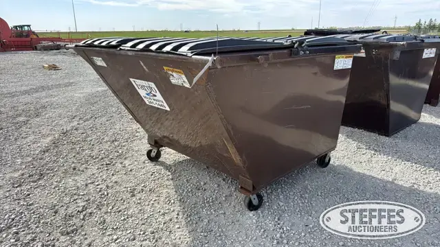 (5) 4 yd. dumpsters