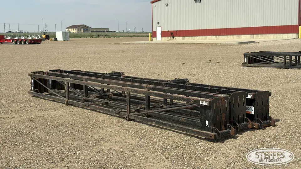 (3) Directional drill rod baskets Construction Support Item