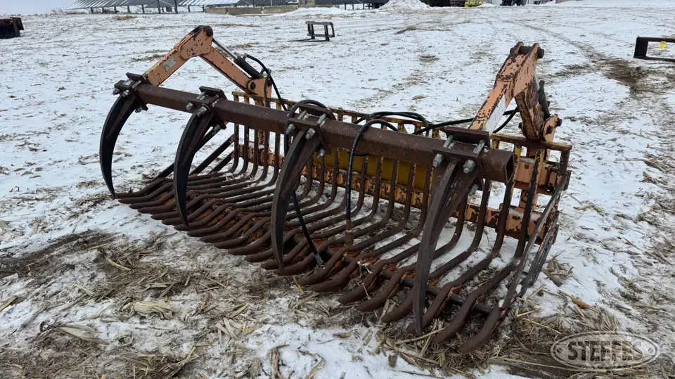 Shoule skid steer rock grapple bucket Skid Steer Bucket