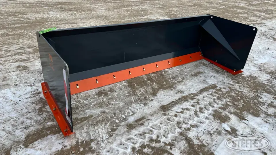 2025 TMG SP09 Skid Steer Snow Pushers and Snowblower