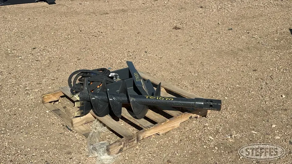 2023 Wolverine MAD-12-12D Skid Steer Augers-Post Driver