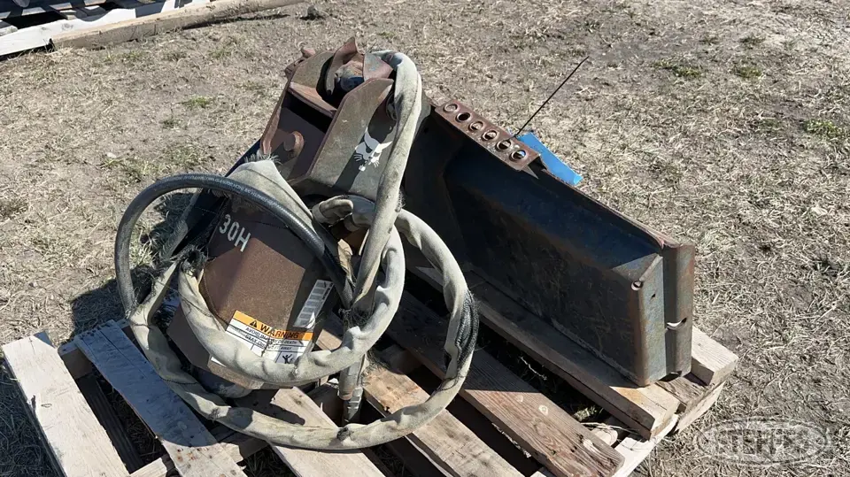 Bobcat 30H Skid Steer Augers-Post Driver