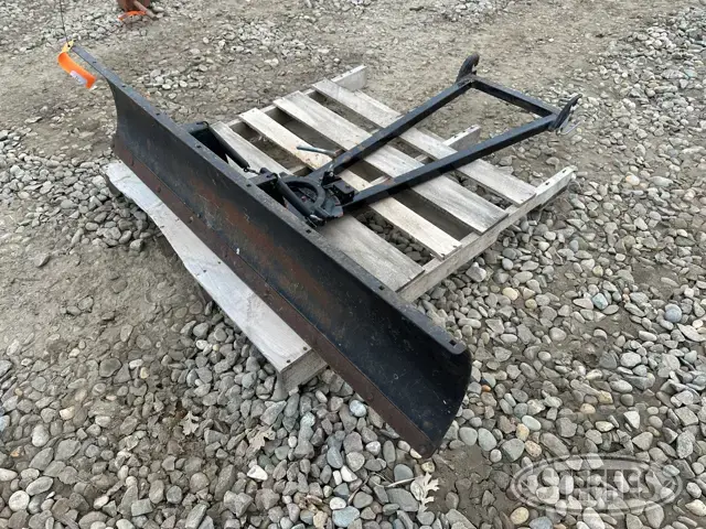 Polaris ATV snow plow
