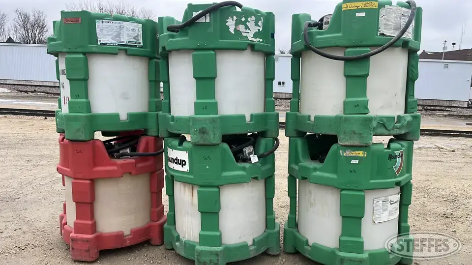 (6) Shuttle MTS 120 Liquid Fertilizer Tank