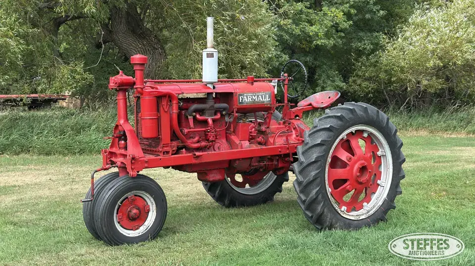 1938 McCormick-Deering Farmall F-20 Collectible Tractor