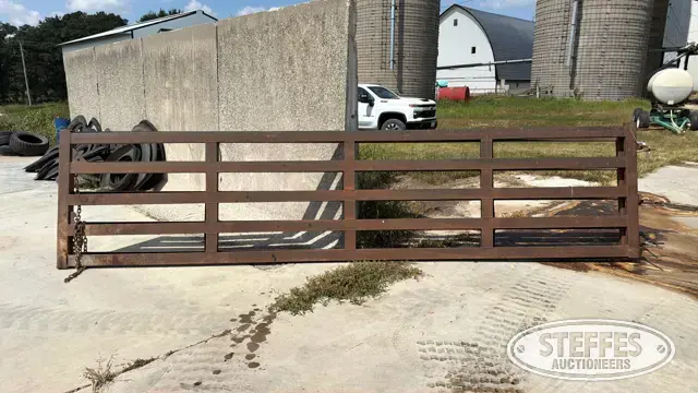 (2) 18’x48” gates