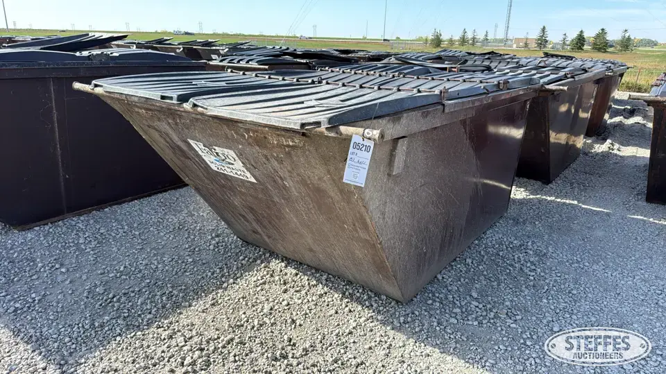(5) 6 yd. dumpsters General Business Support Item