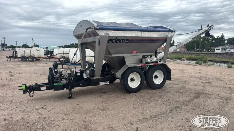 Adams tender trailer Bulk Seed Tender Trailer