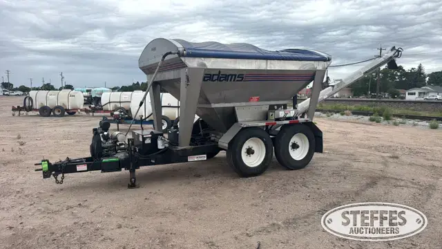 Adams tender trailer