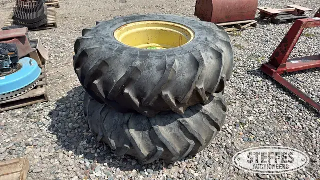 (2) Goodyear 18.4-26 tires