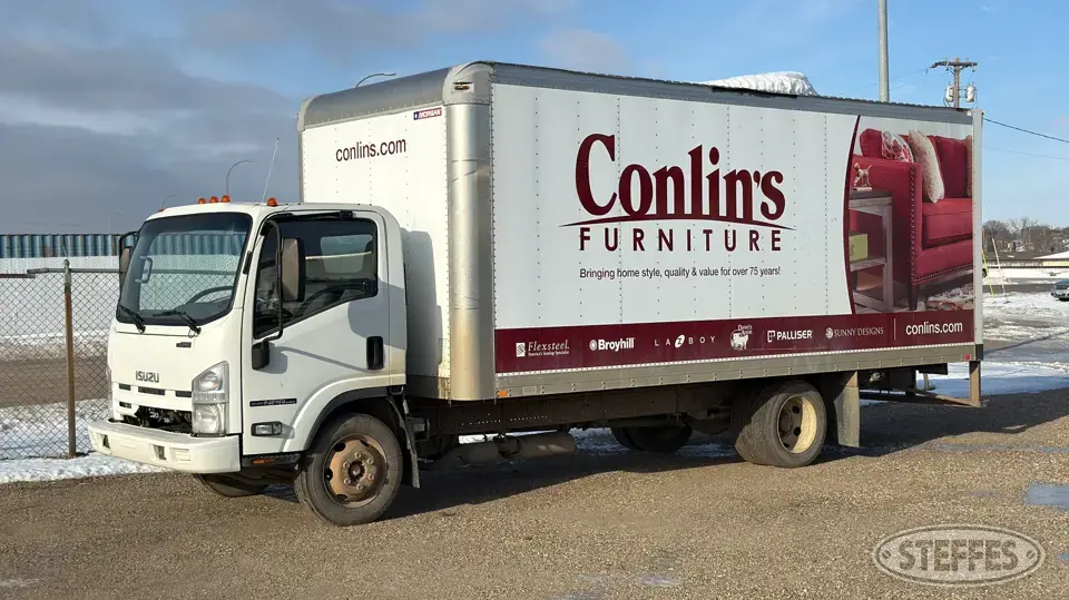 2014 Isuzu NPR Single Axle Boxed Truck