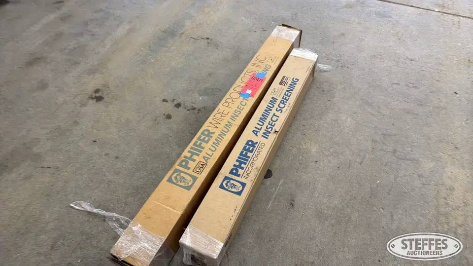 (2) Phifer aluminum insect screen