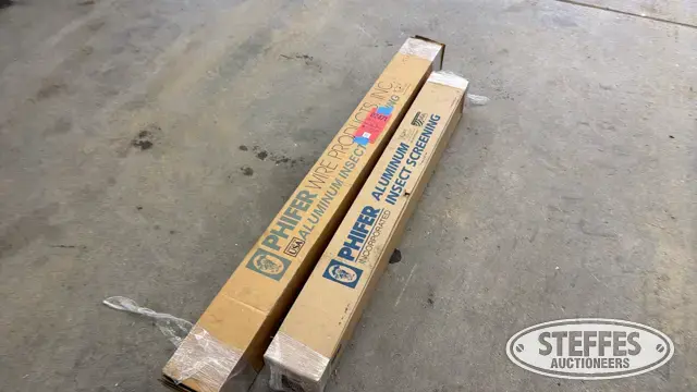 (2) Phifer aluminum insect screen