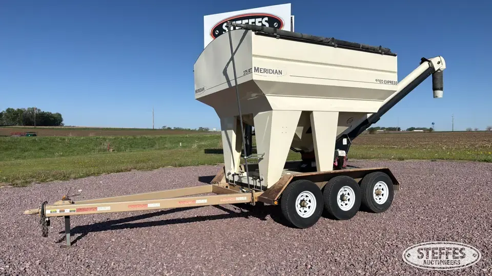 2010 Meridian Seed Express 375RT Bulk Seed Tender Trailer