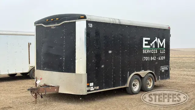 2006 Haulmark tandem axle enclosed cargo trailer