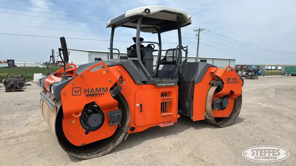 2020 Hamm HD+140iVV-HF Self-Propelled Smooth Drum Compactor