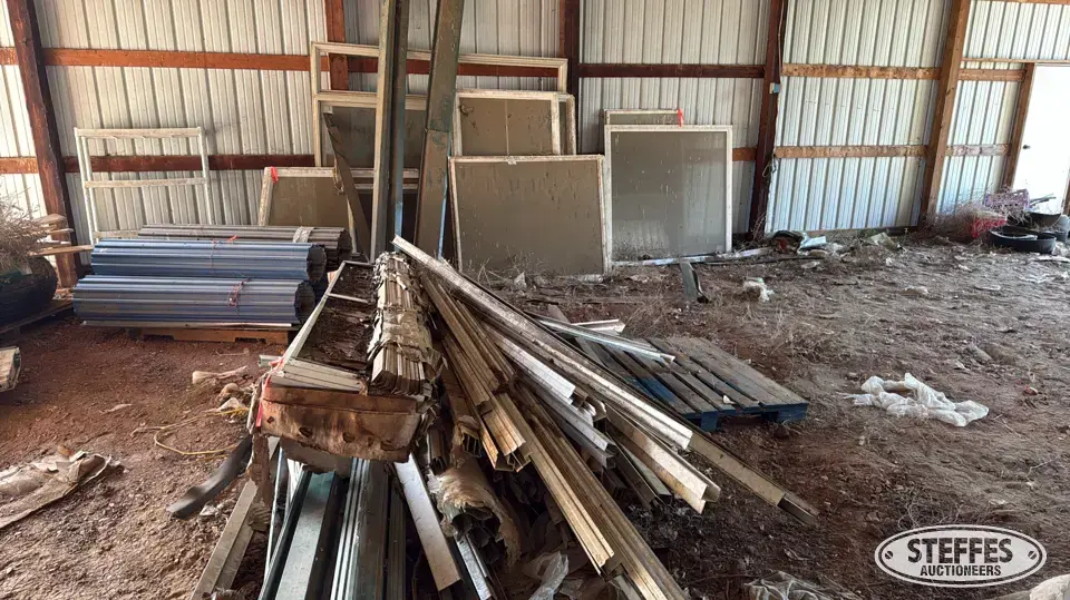 Windows, gutters, roll-up doors Farm Support Item