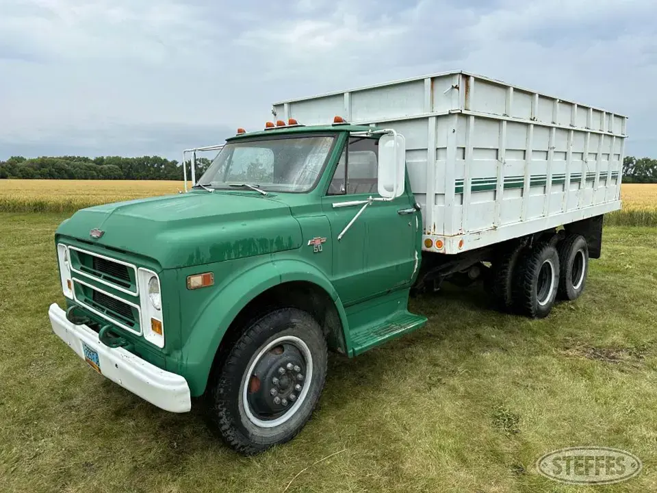 1968 Chevrolet C50 Tandem Boxed Truck
